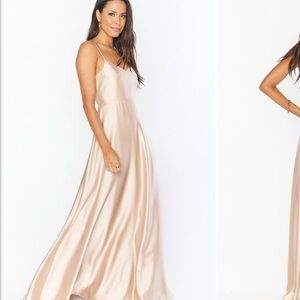 Show Me Your MuMu | Faith Maxi Dress in Champagne